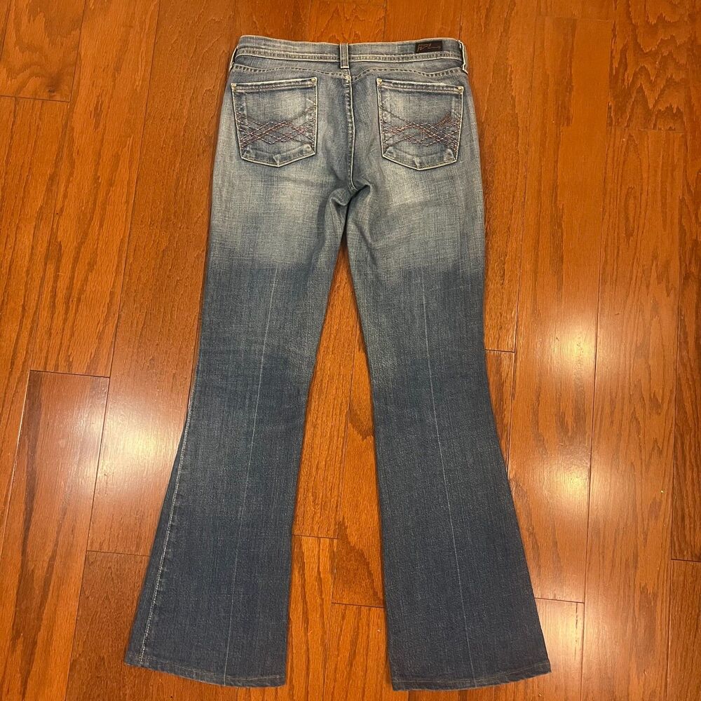 Citizens of Humanity Naomi #065 Stretch Low Waist Flare Jeans SZ 28 Distressed - Picture 4 of 12